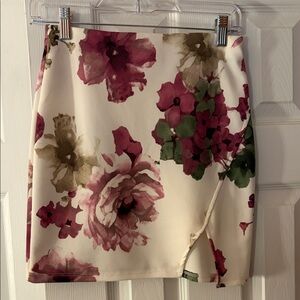 Must Have Brand Floral Mini Skirt